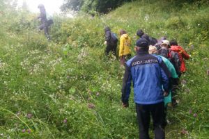 Persoană rătăcită în zona montană, în apropierea municipiului Gheorgheni