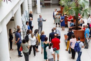 Delegaţiile regiunilor Schwaben (Germania) şi Mayenne (Franţa) au vizitat Universitatea ...