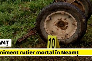 NEAMȚ: Un bărbat a murit şi o femeie a fost rănită după ce s-au răsturnat cu căruţa