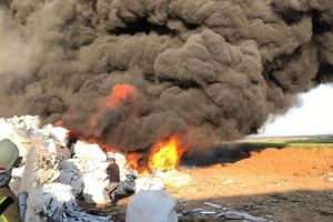 Urmările incendiilor de la Nojorid: Amenzi mari şi un punct de lucru închis de Garda de Mediu Bihor!
