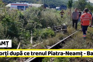 Naţional: 2 morţi după ce trenul Piatra-Neamţ – Bacău a spulberat o căruţă (FOTO)