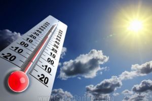 Vreme caniculară cu temperaturi foarte ridicate