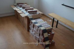 Ţigări de contrabandă de peste 15.000 de euro, reţinute în zona de munte a judeţului