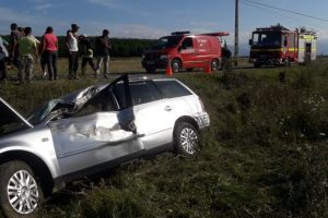 ULTIMĂ ORĂ: Accident între Șercaia şi Părău FOTO
