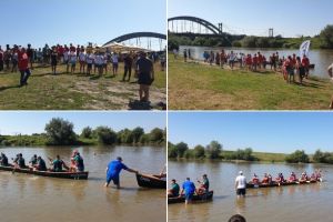 VIDEO/FOTO: ”Descoperă Rowmania” pe Mureş, la Alba Iulia – zeci de participanţi dornici să devină campioni la vâslit, la a şaptea ediţie a competiţiei
