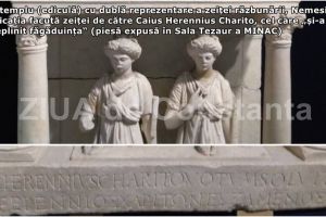Nemesis, zeita razbunarii, si micul templu de la Constanta (II). Dubla reprezentare 
