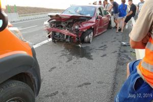 Atentie, soferi! Doua accidente pe Autostrada A2, in aceasta dimineata. Circulati cu prudenta (galerie foto) 