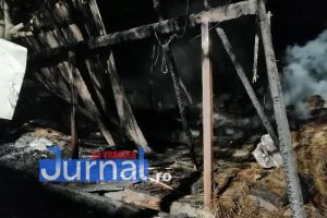 FOTO: Pagube însemnate în urma unui incendiu la Dumbrăveni
