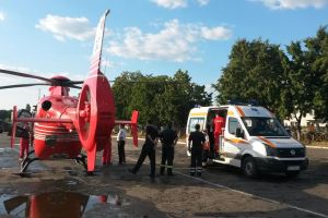 Elicopter SMURD chemat, luni dimineaţă, pentru o urgenţă la Botoşani