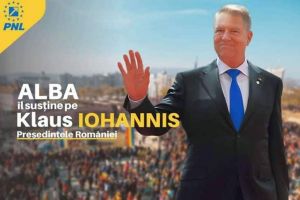 FOTO. România lucrului bine furat! PNL Alba, campanie de strângere de semnături pentru Iohannis cu fotografii şterpelite