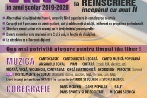Au inceput inscrierile la scoala populara de arta „Vespasian Lungu”. Grabiti-va, locurile sunt limitate!