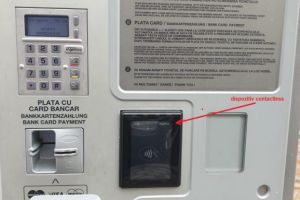 Automatele de parcare din municipiul Sibiu dotate cu cititor de carduri