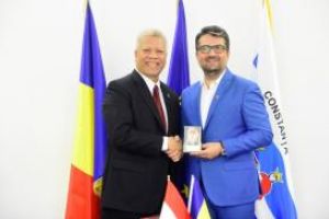 Ambasadorul Indoneziei la Bucuresti, vizite de lucru la Primaria Constanta