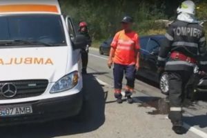 Gravida a provocat un grav accident la Piscani!