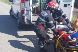 ACCIDENT GRAV pe DN 79 A, în judeţul Arad (GALERIE FOTO)