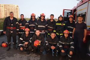 Ei sunt pompierii care s-au luptat cu flacarile de la clubul Bamboo din Mamaia (galerie foto)
