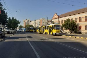 OTL: Tramvaiele au staţionat, luni, în Oradea din cauza mai multor accidente