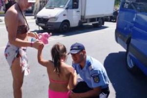 Minor ratacit pe plaja Cazino din Mamaia, gasit de jandarmi. Sfaturi pentru parinti