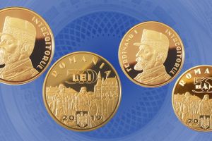 Oradea, gravată pe bani! O imagine din centrul oraşului apare pe noile monede de 50 de bani