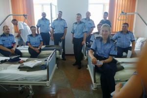 17 poliţişti au donat sânge la spitalul din Năsăud