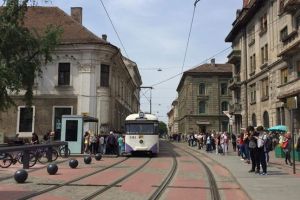 Hoaţă prinsă în flagrant în tramvaiul 4