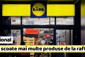 Naţional: Lidl scoate mai multe produse de la raft