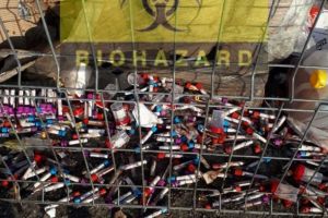 PERICOL BIOLOGIC la Brazi! Sânge şi viermi pe drum, miros insuportabil! Autorităţile nu iau măsuri