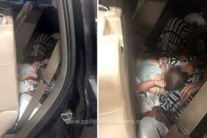 Frontiera Borş: O femeie şi-a ascuns fetiţa de 10 luni sub fustă, pe bancheta unui Audi Q7, pentru a o scoate din ţară