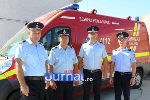 Salvatori în timpul liber! Patru pompieri au ajutat două victime ale unui accident rutier