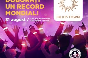 Timişoreni, aveţi şansa de a intra în Cartea Recordurilor! Participaţi la provocarea Iulius Town