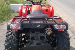Tânără şi neliniştită… pe ATV
