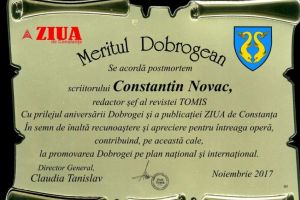 Constantin Novac, prozatorul impatimit de mare 