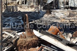 Cum arata clubul Bamboo din Mamaia la doua zile de cand a fost pus la pamant de un incendiu (galerie foto)