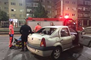 ACCIDENT în apropierea gării. Un bărbat a ajuns la spital