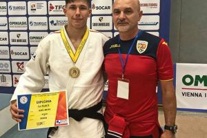 Orădeanul Adrian Olaru a cucerit medalia de bronz la Cupa Europeană de judo de la Cluj-Napoca