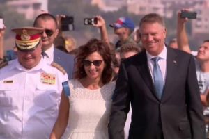 FOTO – Prima Doamnă, Carmen Iohannis, remarcată la Ziua Marinei