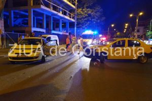 Accident cu victima incarcerata, la intersectia bulevardului Mamaia cu strada I.Gh.Duca din Constanta