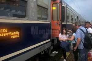 CFR Călători, depăşită total de cerere, la trenul din Suceava spre Litoral