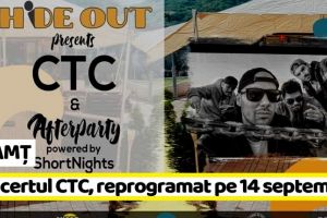 NEAMȚ: Concertul CTC a fost reprogramat pe 14 septembrie