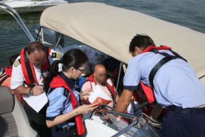Politistii tulceni, amenzi pentru nereguli in domeniul transportului naval