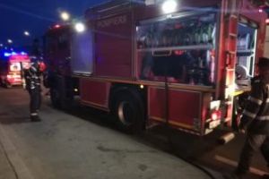 Incendiu la o garsoniera de pe strada Motorului. Proprietarul ar fi adormit cu tigara aprinsa