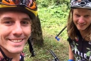 Via Transilvanica: Nicolae al României şi Levente Ianoşi, testeri pe bicicletă