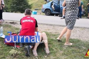 FOTO: Salvatorii montani au intervenit la un accident rutier în Soveja