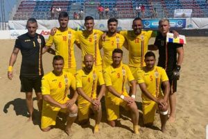 Echipa Romaniei de fotbal pe plaja s-a calificat la turneul pentru promovarea in Divizia A din Liga Europeana