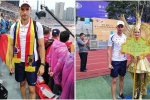 FOTO Pompierul care a pus Sibiul pe harta lumii – A participat la un concurs în China