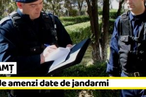 NEAMȚ: 38 de amenzi date de jandarmi în minivacanţă