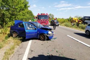 Drumul groazei: Două accidente grave pe DN 1, în Bihor, în acelaşi loc, în aceeaşi zi! (FOTO)