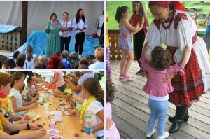 FOTO. Peste 600 de copii din diaspora, participanţi la ateliere de creaţie în Oaş