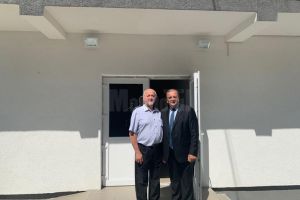 Flutur a participat la inaugurarea noului sediu al Primăriei comunei Buneşti