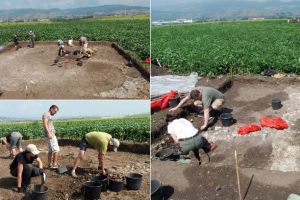 FOTO. Proiectul internaţional ”Vilele romane de la Apulum”: Studenţi canadieni şi români au participat la prima campanie de săpături arheologice, din lunile iulie-august